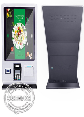24 Zoll-WiFi-Tischplattenselbstservice-ZahlungsTouch Screen Kiosk, der NFC-Kreditkarte stützt