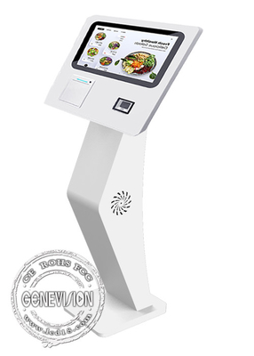 15,6“ Wand-besteigbarer Drucker-QR Code Reader Self-Service-Kiosk mit PC aller in einem