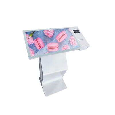 Noten-Frage alle in einer digitalen Beschilderung mit Scanner und Receiptions-Drucker
