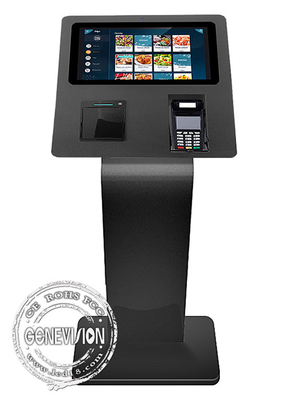 Positions-Kreditkartenleser Receipt Printer 15,6 Zoll-Selbstservice-Kiosk mit Kamera