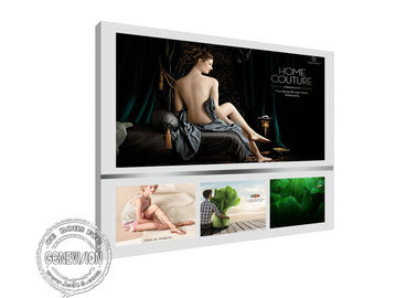 21,5 Zoll multi Schirme gestalten ultra dünne lcd-Anzeige der Aufzugswerbungsschirmwandbergdigitalen beschilderung landschaftlich