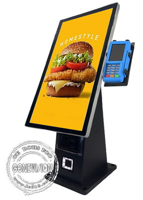 15.6 Zoll 1080P 400nits Kapazitiver Touchscreen Selbstbedienung Bezahlkiosk auf dem Tisch Apple VAS