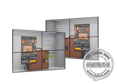 46 Zoll tat Videowand-transparente Videodarstellung, großes Werbungs-Wand-Fenstergitter