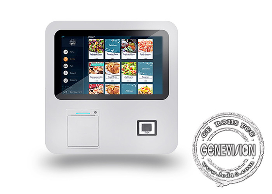 Automatischer 15,6-Zoll-Touchscreen-Zahlungsterminal für die automatische Bestellung von Rechnungen zur Wandmontage