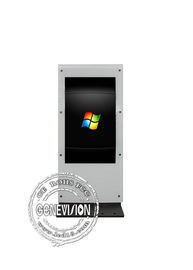 Doppelter IPS-Schirm-Innen-1920*1080 Touch Screen Kiosk-digitale Beschilderung alle in einer PC-Anzeige