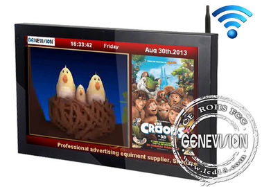 An der Wand befestigte 26 Zoll-Netz Wifi-digitale Beschilderung mit DMB-Software-System
