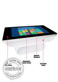 46 Zoll-Touch Screen Kiosk-Tee-Tabellen-Kaffee-Informations-InnenKiosk im Freien