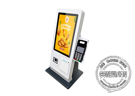 15.6 Zoll Touchscreen Monitor Android PC Kiosk Drucker All in One Touch PC Einkaufszentrum Hotel Kiosk Zahlung Kiosk