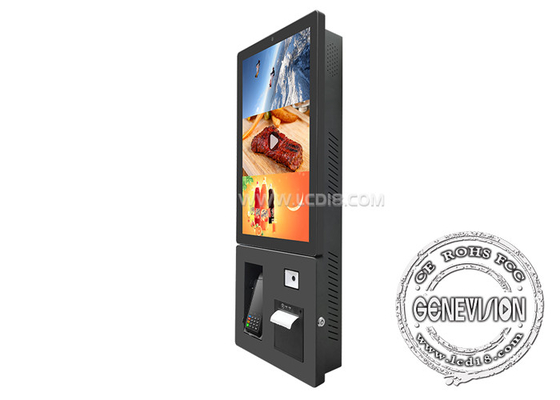 24 Zoll Android NFC Scanner Portrait Restaurant Selbstbedienung Bestellkiosk, Smart Payment Kiosk mit Kartenleser