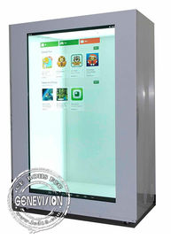 15 Zoll-Landschafts-und Porträt-transparenter Anzeigen-Monitor, USB-Aktualisierungs-transparente digitale Beschilderung