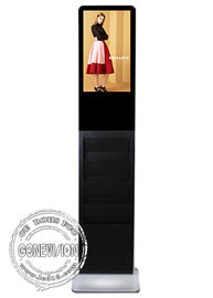 21,5 voller HD 1080p LCD Werbungs-Kiosk Zoll-Buch-Halter-Android-der Fernsteuerungskiosk-digitalen Beschilderung