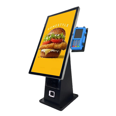 10 Punkte PCAP Touchscreen Selbstbedienung Kiosk in Schwarz für eine verbesserte Benutzererfahrung