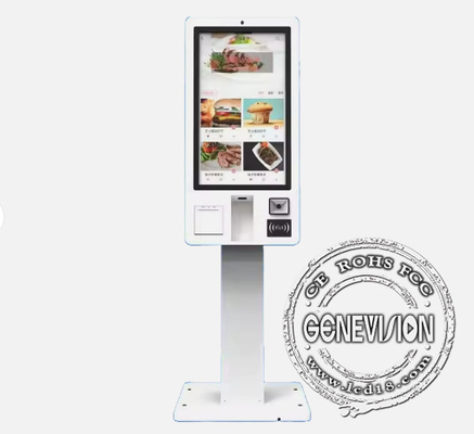 Fast-Food-Restaurant Selbstbedienung Terminal Kiosk Bestellung und Bezahlung von Rechnungen Druckkiosk