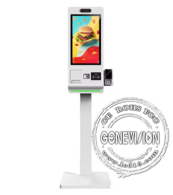 Auf dem Boden 32/43/49/55/65 Zoll LCD Werbe-Player 4K vertikale digitale Beschilderung Touchscreen Kiosk