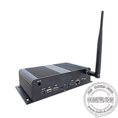 Android Smart TV Box mit WiFi/3G/4G. 4K Streaming Media Player und Werbebildschirm