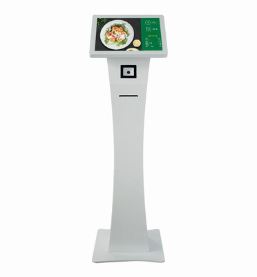 Freier stehender Selbstservice-Kiosk 21,5 Bildschirm- mit Thermal-Drucker