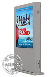 55 LCD-Werbungs-Totem-Monitor Touch Screen der Zoll-wasserdichter digitalen Beschilderung PCAP
