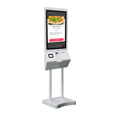 27 Zoll Restaurant Selbstbedienung Kiosk Kapazitiver Touchscreen mit Android 7.1 System