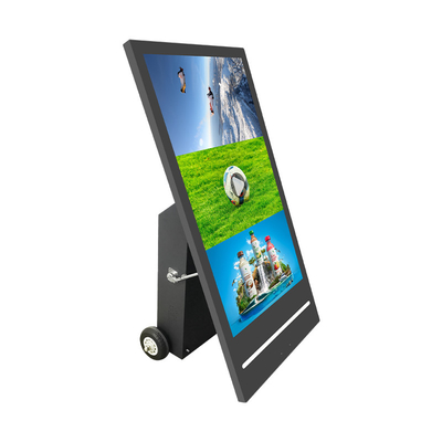 43-Zoll-Ausführbare Digital Signage Kiosk Batterie mit LED-Licht