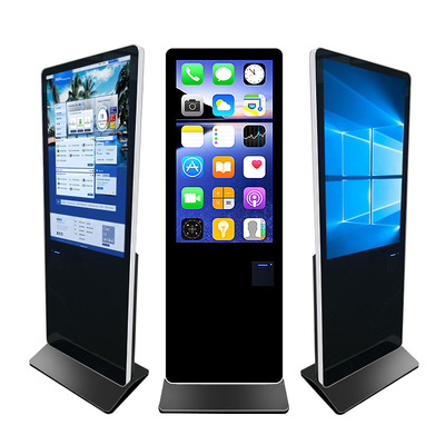 43 Zoll KI Gesichtserkennung Mikrofon Kamera Drucker Wifi Touchscreen Kiosk