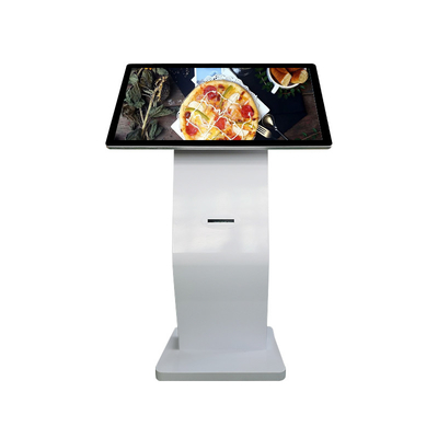 21.5' Android Touchscreen Kiosk - Interaktive Digital Signage-Display mit eingebauter Drucker, Boden stehender kommerzieller Player