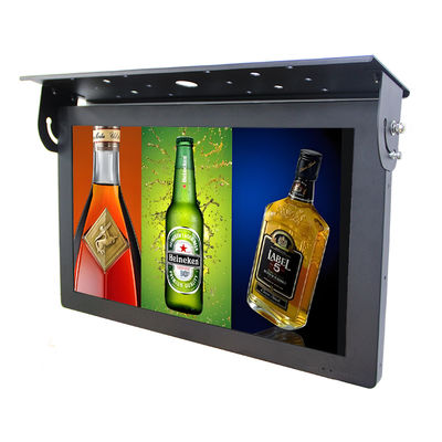 21,5 Zoll Deckenmontage Bus Digital Signage Bus Werbedisplay mit kostenlosem Cloud-Server und WIFI 4G Modul