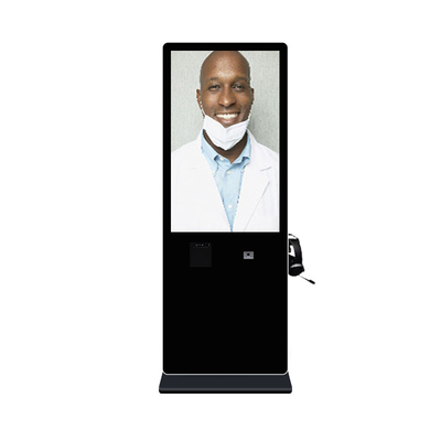 43-Zoll-LCD-Heilpflege Krankenhaus Zwei-Wege-Intercom Interaktiver Kiosk Wifi Touchscreen Kiosk