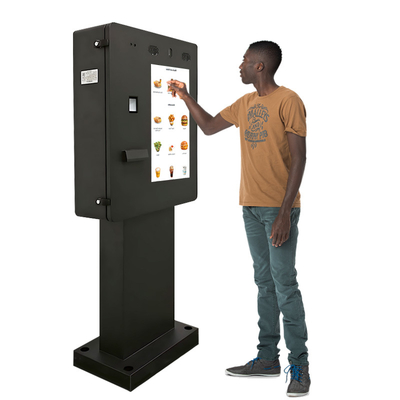 Kamera Mikrofon POS Drucker QR-Code-Scanner Außen-Selbstbedienung Zahlung Kiosk