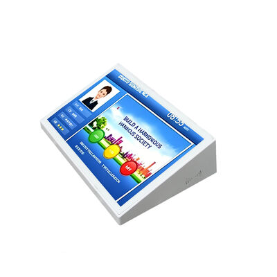 10.1 inch Desktop Android PCAP Touch Screen Service Feedback Screen for Banks