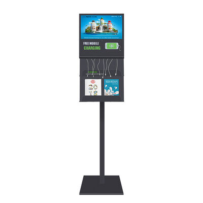 15.6 Zoll Full HD Auflösung Werbe-LCD-Display mit mehreren Ladekabeln und Industrie-LCD-Panel
