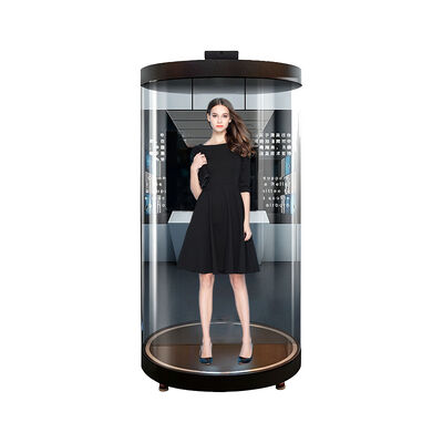 21.5 Zoll 75 Zoll Android-System KI-Technologie Mini-LED digitale menschliche Holographische Schaufenster Werbe-Kiosk