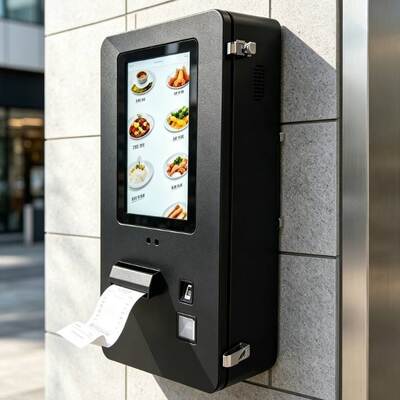 Wall Mounted Outdoor Self Service Payment Kiosks 15.6
