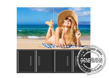 Schleife, die Videowand-Anzeige, Touch Screen Kiosk-Monitor 55 Zoll mit Matrix anzeigt