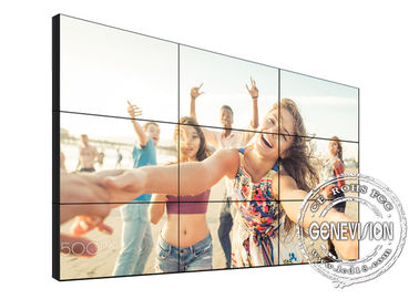 Videowand 1.7mm digitaler Beschilderung Fernsehen Diy 49 Zoll 3*3 4K TAT Touch Screen Kiosk