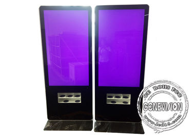 Drahtloser Netz-Werbungs-Spieler Digital Lcd Wifi-digitaler Beschilderung mit der Telefon-Aufladung