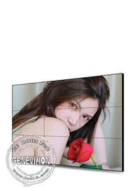 Asphaltieren Sie Videowand hinterer Shell-digitaler Beschilderung 55 Schirm Innen-1920X1080P der Zoll-Platten-2*2