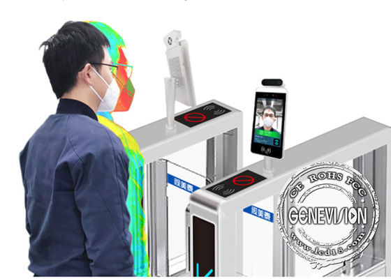 Zertifikat-Scanner-intelligenter Durchlauf LCD Sreen Eingangs-Zugriffskontrolle-EU Digital Covid mit Android