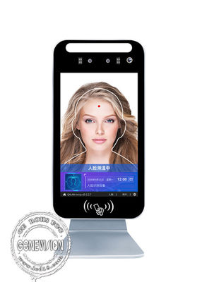 Durchlauf-Gesichtsanerkennungs-Thermometer Androids 7,1 Smart mit 8