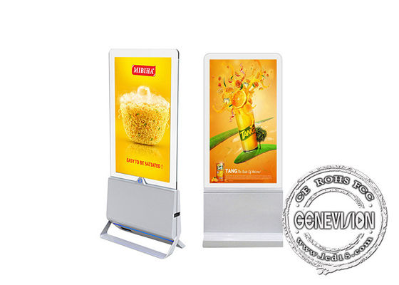Transparente OLED Wifi digitale Beschilderung des ultra dünnen Doppelschirm-