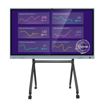 86 Zoll 4K wechselwirkendes Whiteboard 3840x2160 für Ausbildung