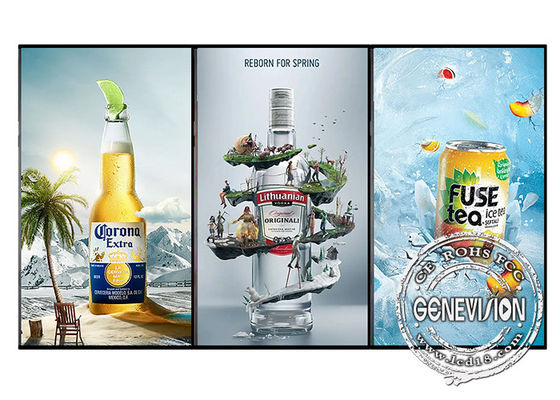 Vertikales Einfassungs-Restaurant-Menü-Brett der Installations-3.5mm 8mm