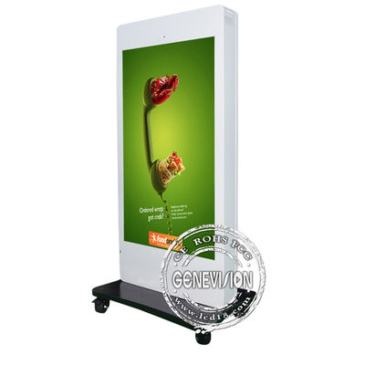 IP65 imprägniern Kiosk der 55 Zoll LCD-Werbungs-digitalen Beschilderung im Freien