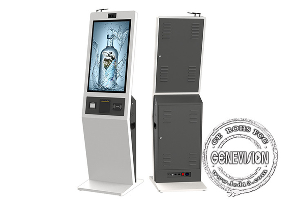 Selbstbetriebsterminal-Kiosk PCAP-Bildschirm- 32in mit 5MP Webcam Builtin