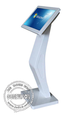 23,6 Zoll AIO I5 CPU-Touch Screen Kiosk mit Linux-System stehend