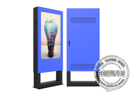 55 65 wasserdichte LCD digitale Beschilderung 75inch 4K IP65