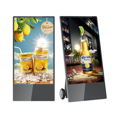 Batteriebetriebene kapazitive Note 43200mAh LCD-digitale Beschilderung im Freien mit Android-System