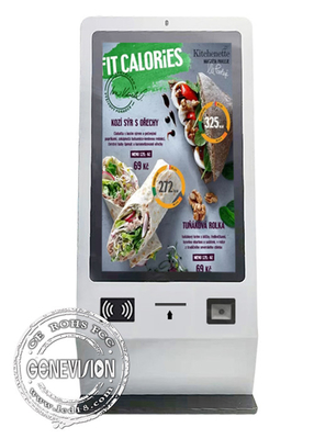 Tischplattenrestaurant-Touch Screen Kiosk-Selbstservice CER bestätigte